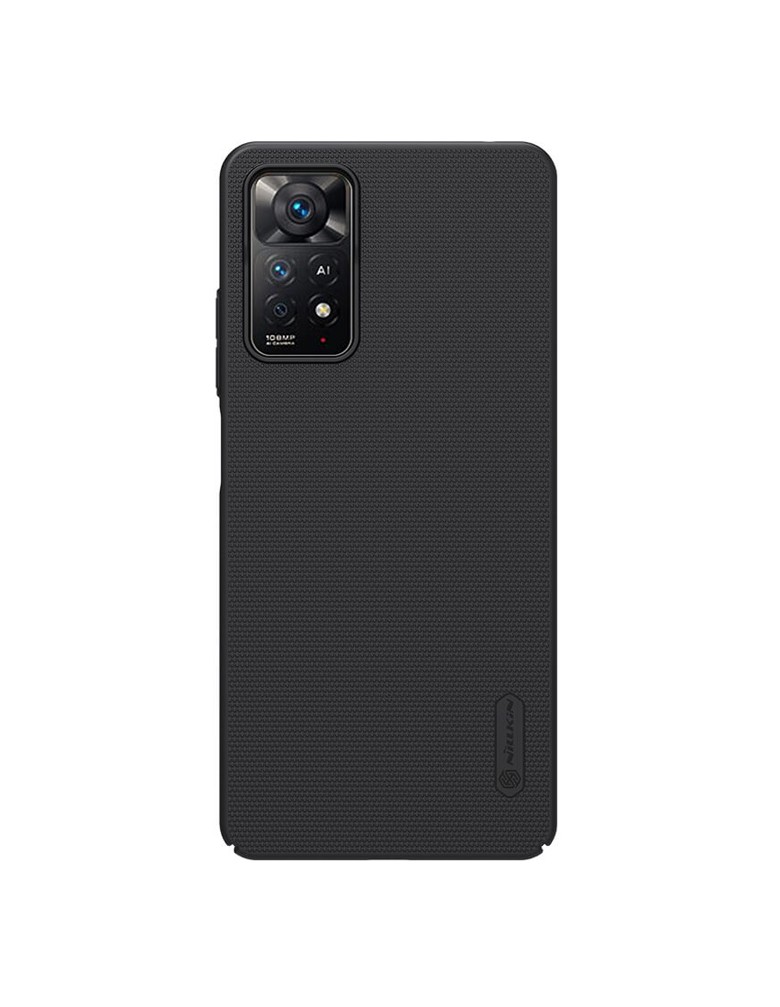 NILLKIN θήκη Super Frosted Shield για Xiaomi Note 11 Pro/Pro+/11i, μαύρη