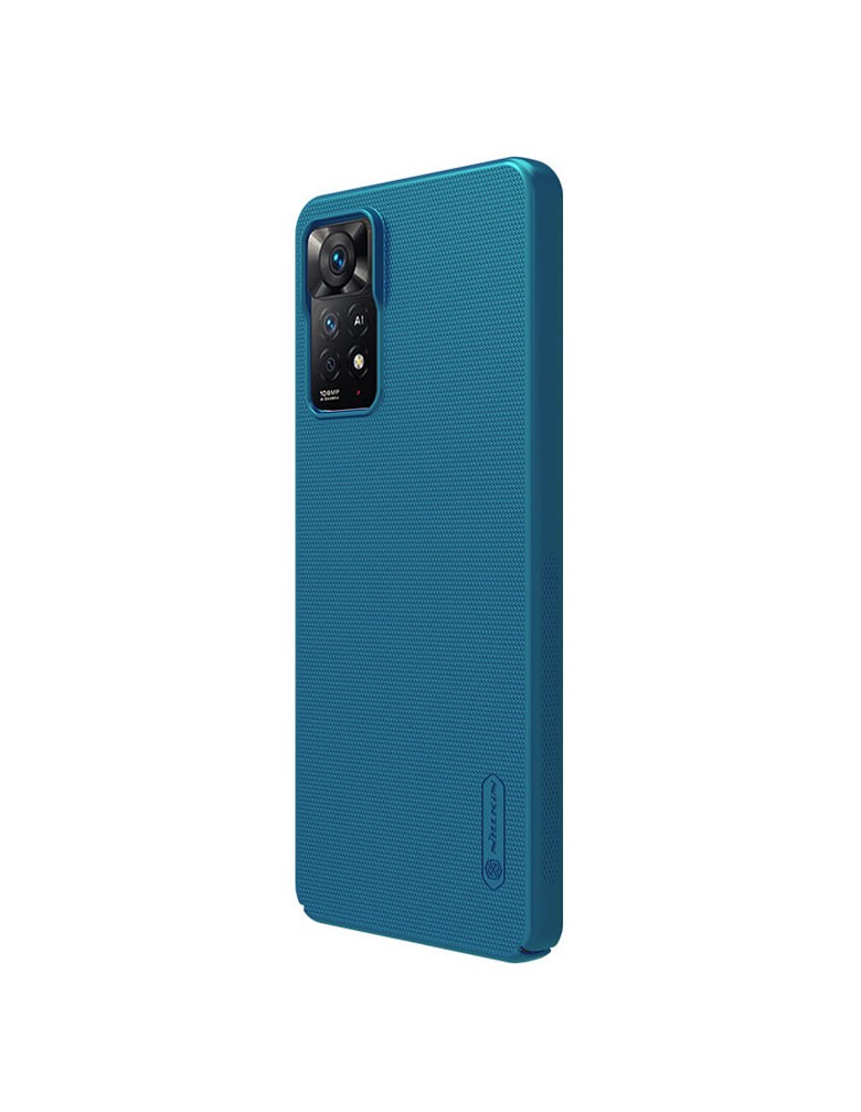 NILLKIN θήκη Super Frosted Shield για Xiaomi Note 11 Pro/Pro+/11i, μπλε