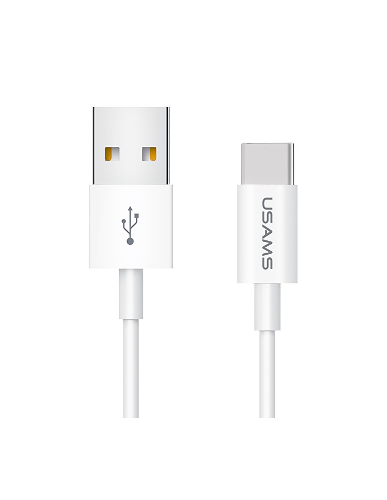 USAMS καλώδιο USB-C σε USB US-SJ285, 10W, 1m, λευκό