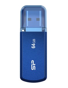 SILICON POWER USB Flash Drive Helios 202, 64GB, USB 3.2,...