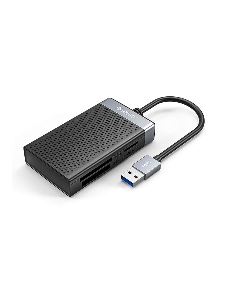 ORICO card reader CL4T-A3 για Micro SD/SD/CF/MS, USB 3.0, μαύρο