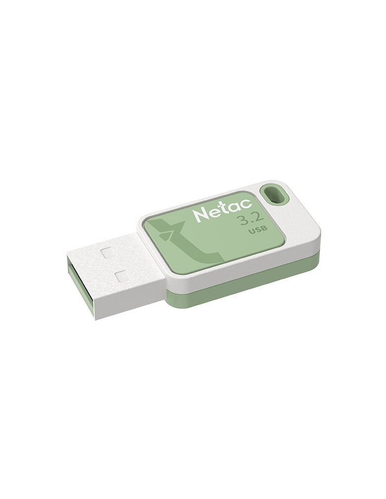 NETAC USB Flash Drive UA31, 128GB, USB 3.2, πράσινο