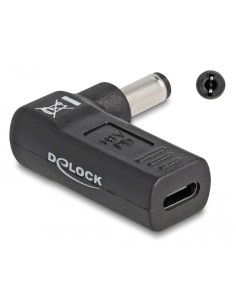 DELOCK αντάπτορας τροφοδοσίας 60010, USB-C σε 5.5x2.1mm,...