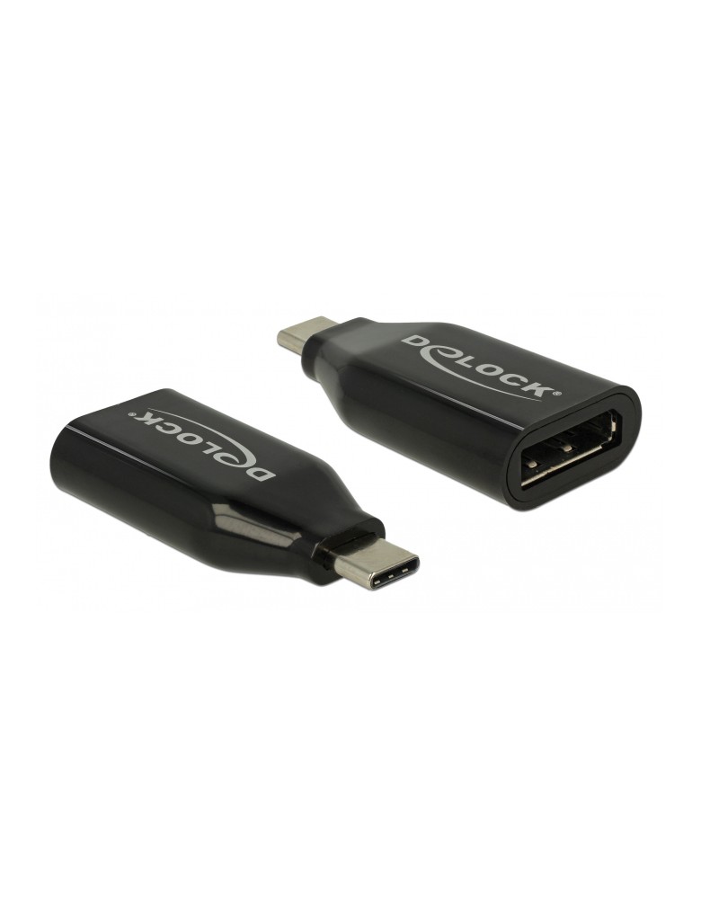 DELOCK αντάπτορας USB-C σε DisplayPort 64151, 4K/60Hz, μαύρος