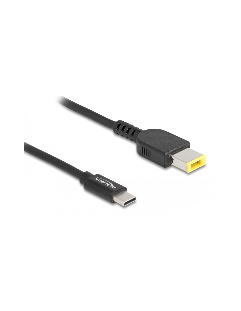 DELOCK καλώδιο τροφοδοσίας 87970, USB-C σε Lenovo 11x4.5mm, 1.5m, μαύρο