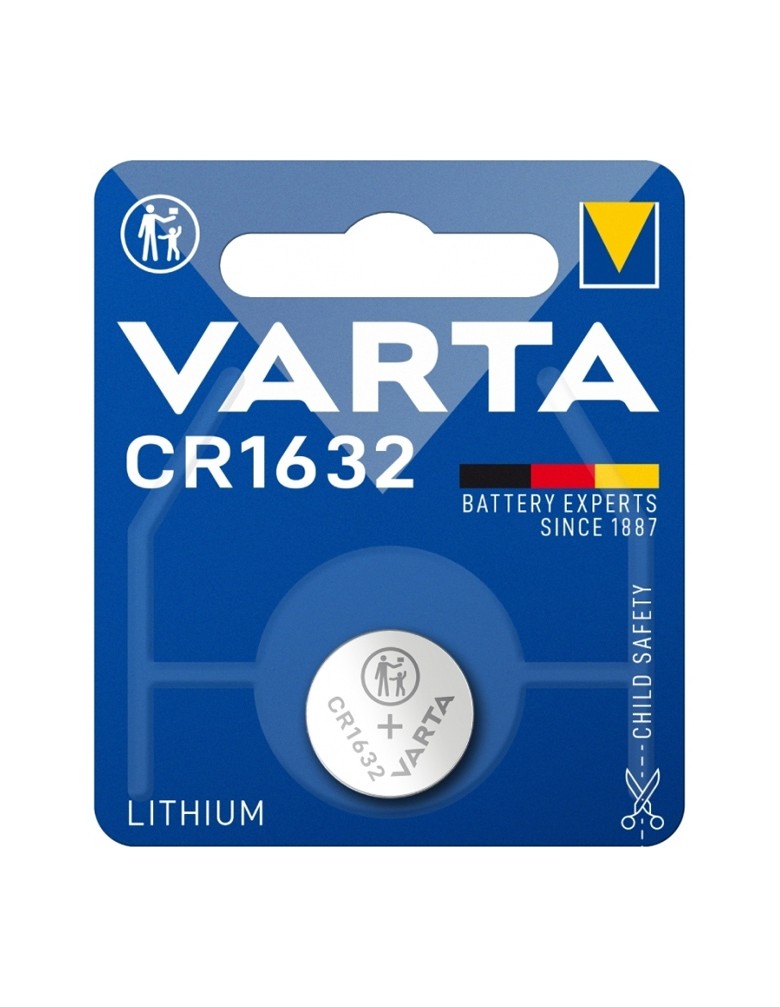 VARTA μπαταρία λιθίου CR1632, 3V, 1τμχ