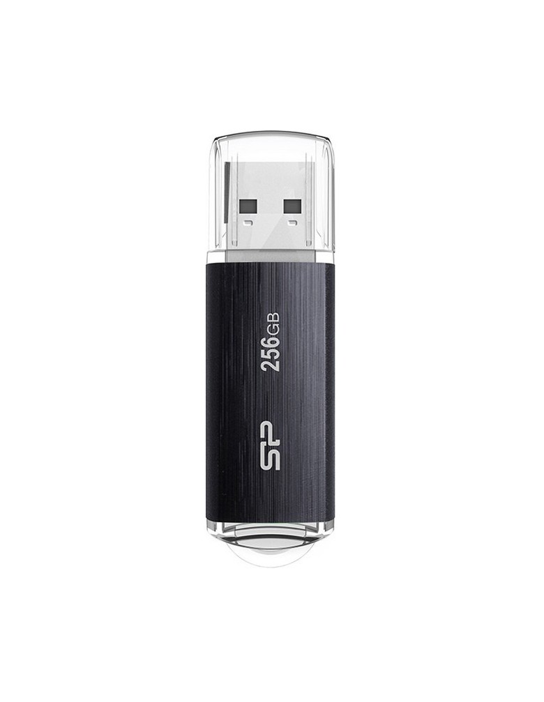 SILICON POWER USB Flash Drive Blaze B02, 256GB, USB 3.2, μαύρο