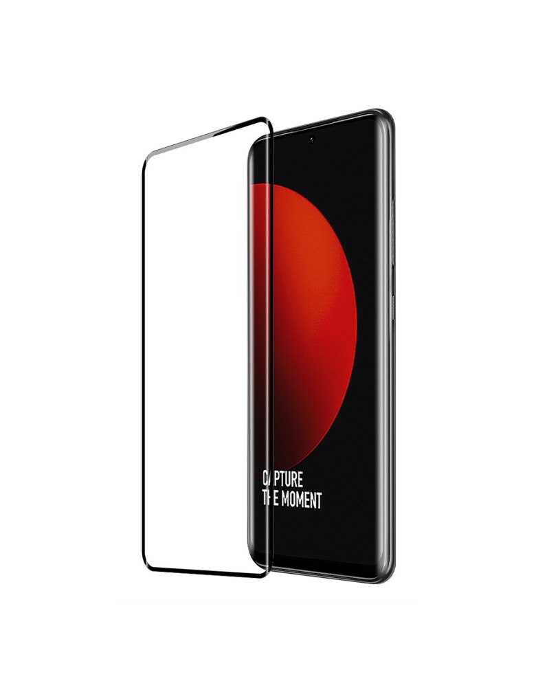 POWERTECH tempered glass 3D TGC-0587, full glue, Xiaomi 12S Ultra, μαύρο