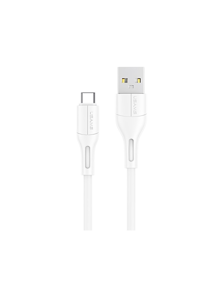 USAMS καλώδιο USB-C σε USB US-SJ501, 10W, 1m, λευκό