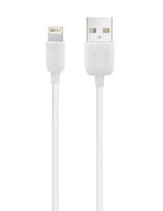 USAMS καλώδιο Lightning σε USB US-SJ097, 10.5W, 1m, λευκό