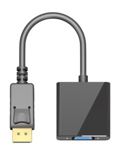 GOOBAY καλώδιο DisplayPort σε VGA 60606, 0.15m, μαύρο