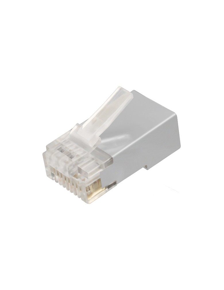 POWERTECH βύσμα RJ45 Cat 6a CAB-N321, μεταλλικό, 8p8cs, 50τμχ