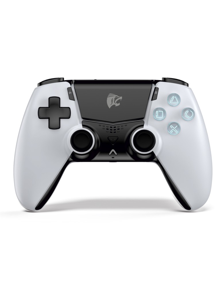 ROAR bluetooth gamepad RR-0021 για PS3/PS4, PC, iOs & android, λευκό