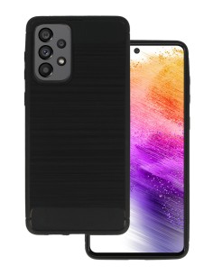 POWERTECH θήκη Carbon MOB-1741 για Samsung A73 5G, μαύρη