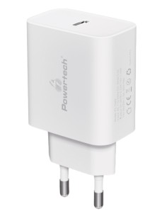 POWERTECH φορτιστής τοίχου PT-1043, USB-C, PD QC3.0, 30W,...