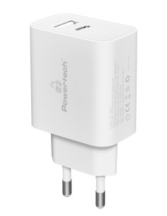 POWERTECH φορτιστής τοίχου PT-1044, USB & USB-C, PD...