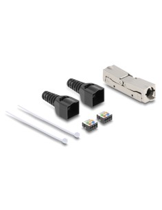 DELOCK αμφίδρομος σύνδεσμος LSA 87064, RJ45 Cat.6A, toolfree