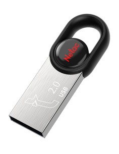 NETAC USB Flash Drive UM2, 32GB, USB 2.0, μαύρο