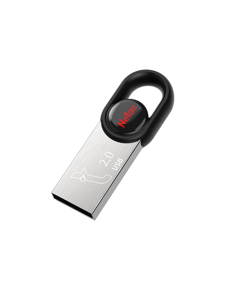 NETAC USB Flash Drive UM2, 32GB, USB 2.0, μαύρο