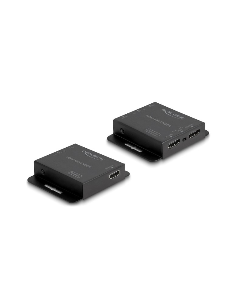 DELOCK HDMI video extender 65832, Cat.6 έως 70m, Power Over Cable, 4K