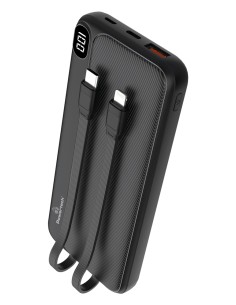 POWERTECH power bank με καλώδια και οθόνη PT-1063...