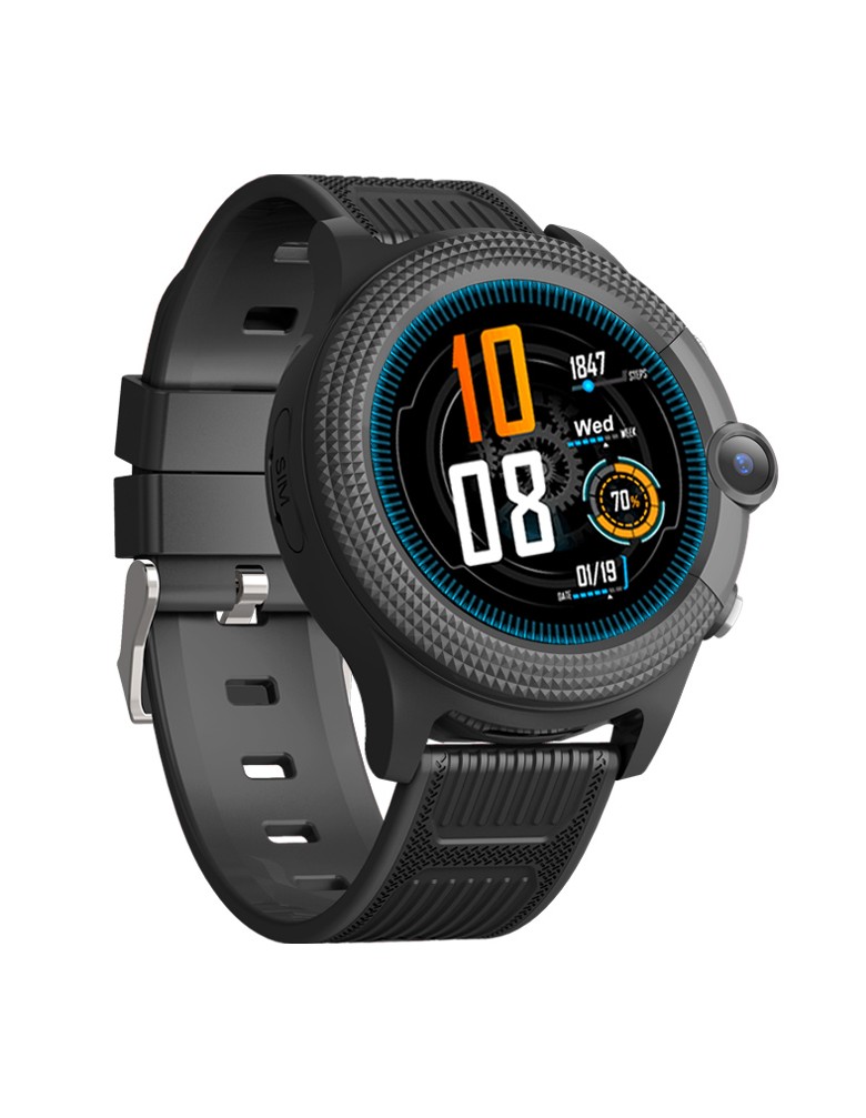 INTIME GPS smartwatch για παιδιά IT-051, 1.28", camera, 4G, IPX7, μαύρο