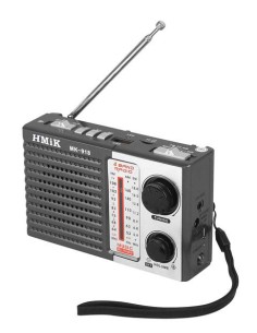 HMIK φορητό ραδιόφωνο & ηχείο MK-918 με φακό, USB/TF/AUX,...