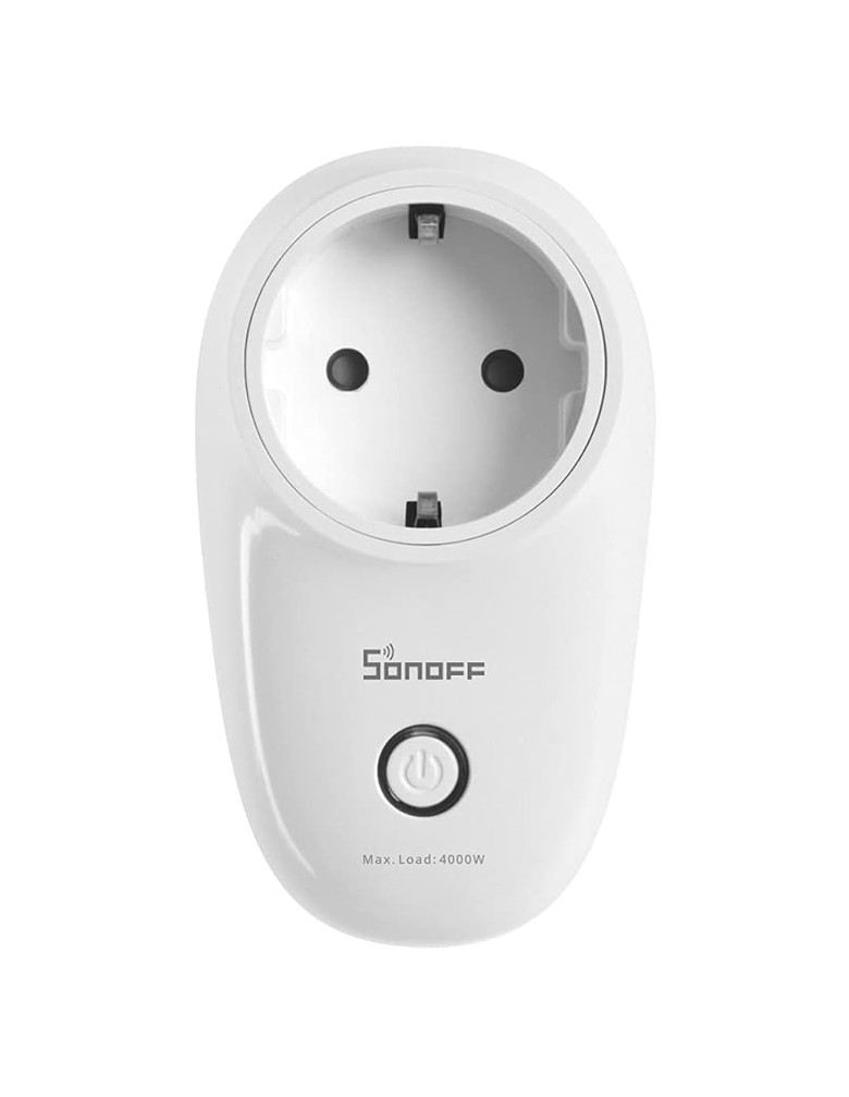 SONOFF smart αντάπτορας ρεύματος S26R2ZBTPF μονός, ZigBee, 4000W, λευκός