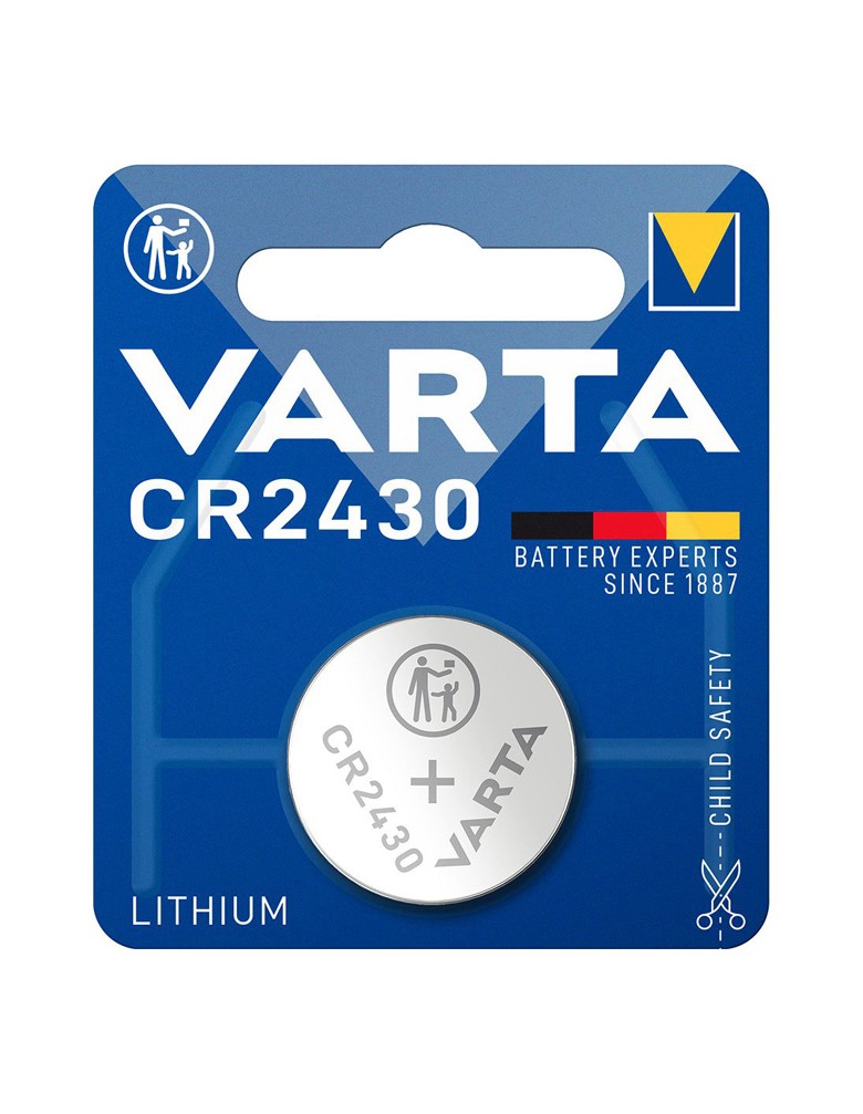 VARTA μπαταρία λιθίου CR2430, 3V, 1τμχ