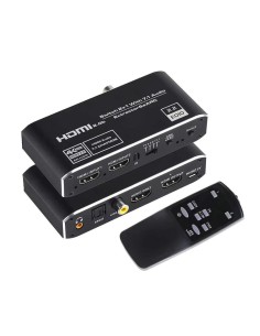 HDMI switch CAB-H150, 4-in σε 1-out, 7.1 Audio, 4K/60Hz...