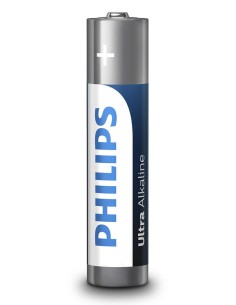 PHILIPS Ultra αλκαλικές μπαταρίες LR03E1BK/00, AAA LR03...