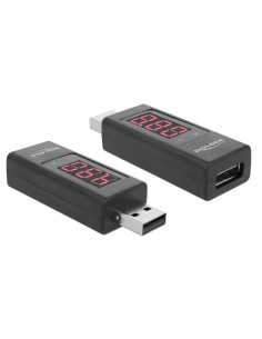 DELOCK αντάπτορας USB 65569 με οθόνη ένδειξης V/A, έως...