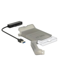 DELOCK αντάπτορας USB σε SATA 62742 με θήκη για 2.5"...