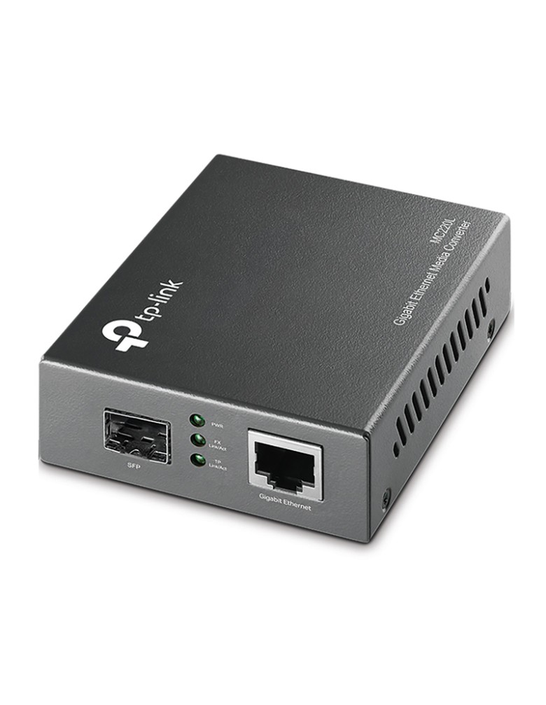 TP-LINK Gigabit SFP Media Converter MC220L, Ver. 4.20