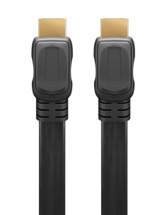 GOOBAY καλώδιο HDMI 2.0 61277, Ethernet flat, 4K/60Hz 18...