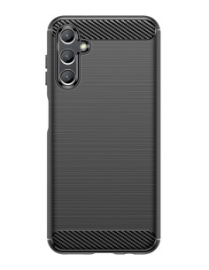 POWERTECH θήκη Carbon MOB-1782 για Samsung A14 5G, μαύρη