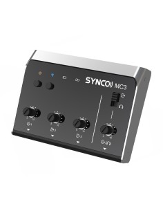 SYNCO μίκτης ήχου MC3-LITE, 4 καναλιών, Bluetooth,...