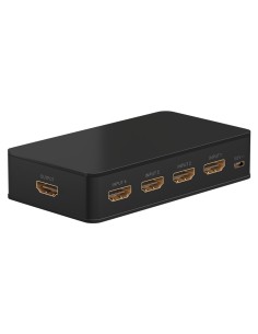 GOOBAY HDMI switch 58489, 4-in σε 1-out, 4K/60Hz, μαύρο