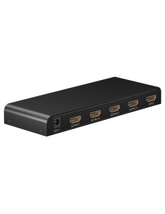 GOOBAY HDMI splitter 58482, 1-in σε 4-out, 4K/30Hz, μαύρο