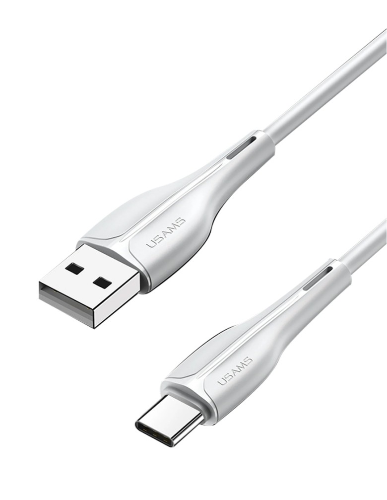 USAMS καλώδιο USB-C σε USB US-SJ372, 10W, 1m, λευκό