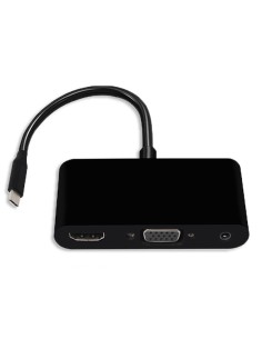 POWERTECH αντάπτορας USB-C σε HDMI & VGA CAB-UC064,...