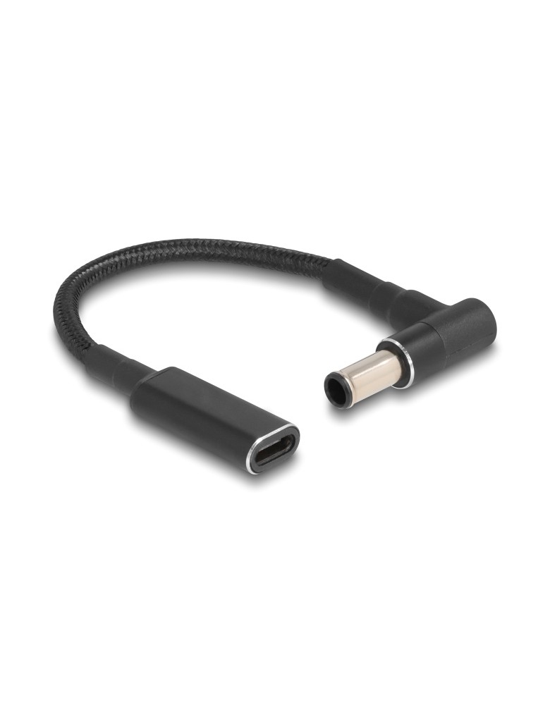 POWERTECH καλώδιο τροφοδοσίας CAB-UC065, USB-C σε Sony 6.0x4.3mm, μαύρο