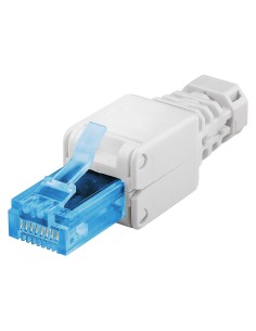 GOOBAY βύσμα RJ45 CAT 6A UTP 59227, tool-free, λευκό