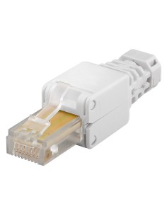 GOOBAY βύσμα RJ45 CAT 5e UTP 68859, tool-free, λευκό