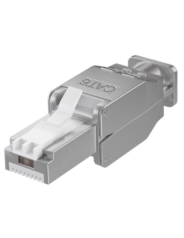 GOOBAY βύσμα RJ45 CAT 6 STP 38293, tool-free, ασημί