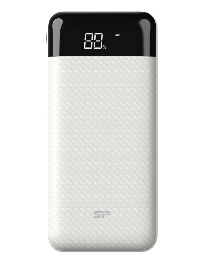 SILICON POWER power bank GS28, 20000mAh, 2x USB output, 2.1A, λευκό