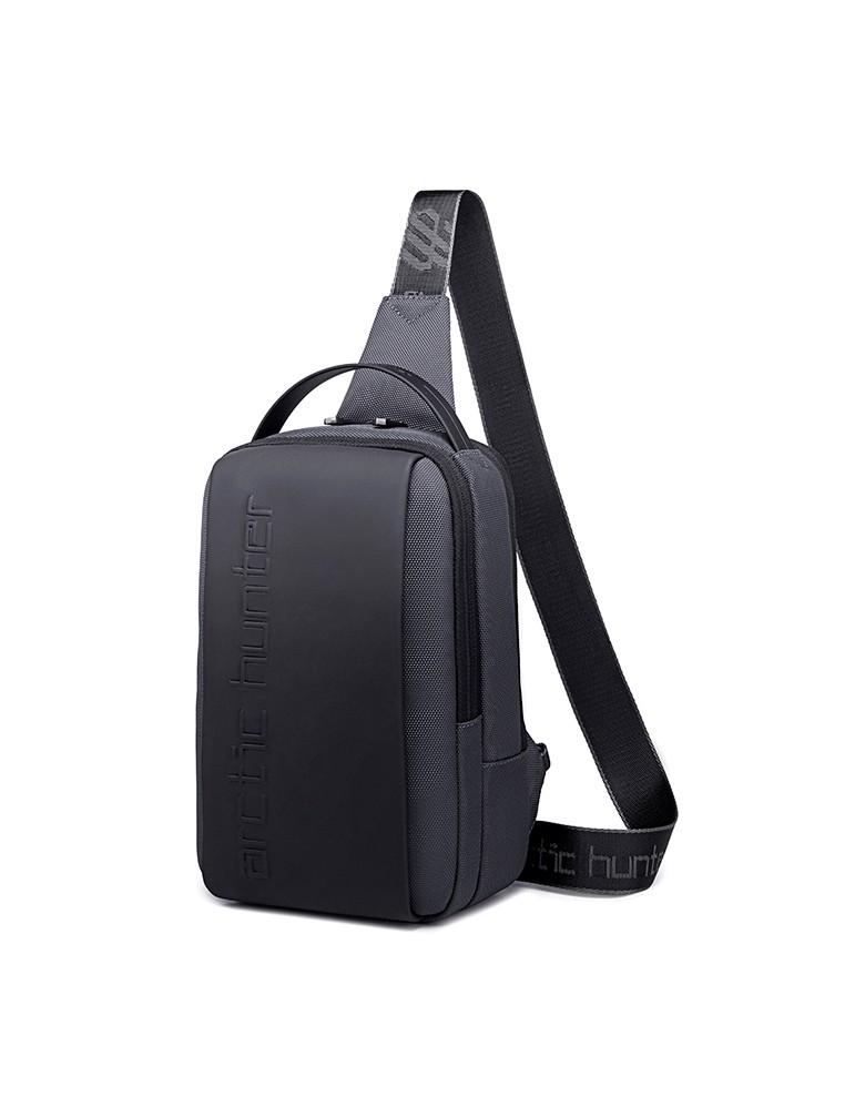 ARCTIC HUNTER τσάντα Crossbody XB00541, με θήκη tablet, 4L, γκρι