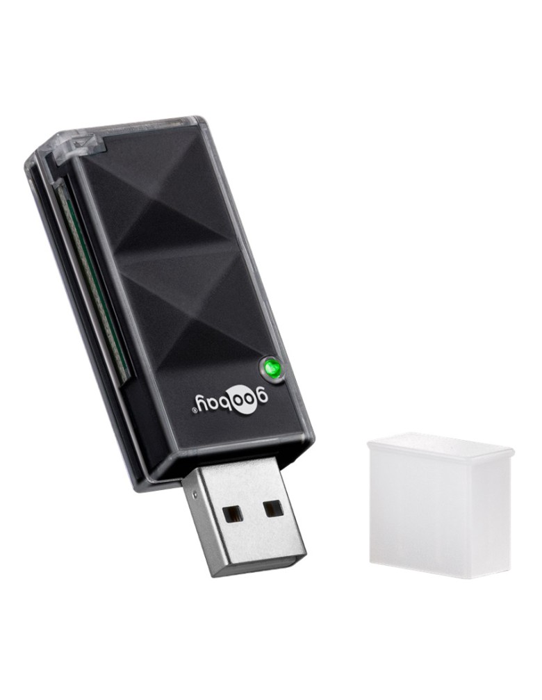 GOOBAY card reader 95682 για SD κάρτα μνήμης, 480 Mbps, μαύρο