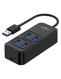 POWERTECH USB 3.2 hub PTR-0153, 4x θυρών, 5Gbps, USB...