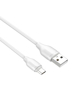 LDNIO καλώδιο Micro USB σε USB LS371, 10.5W, 1m, λευκό